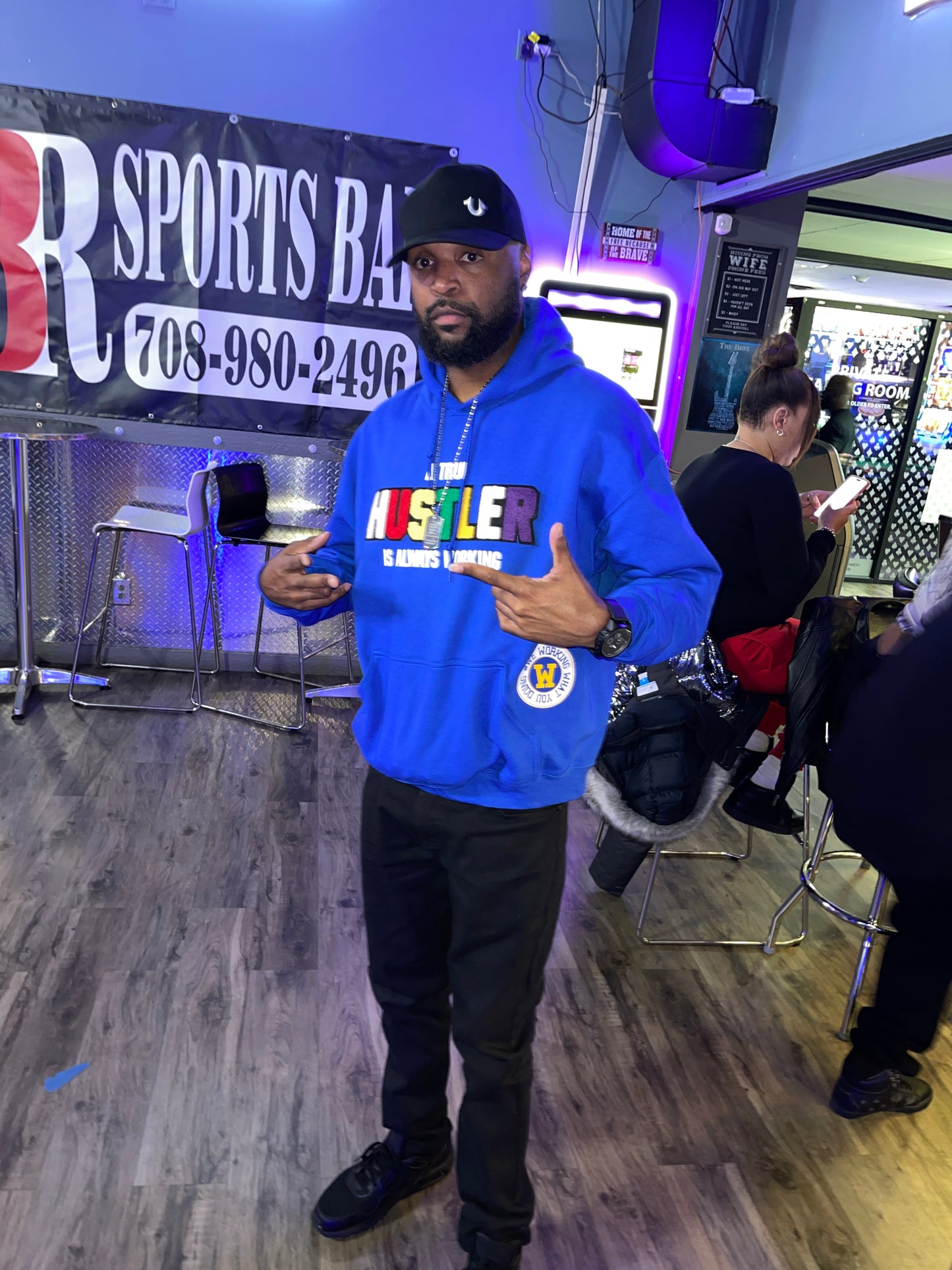 "True Hustler" Hoody