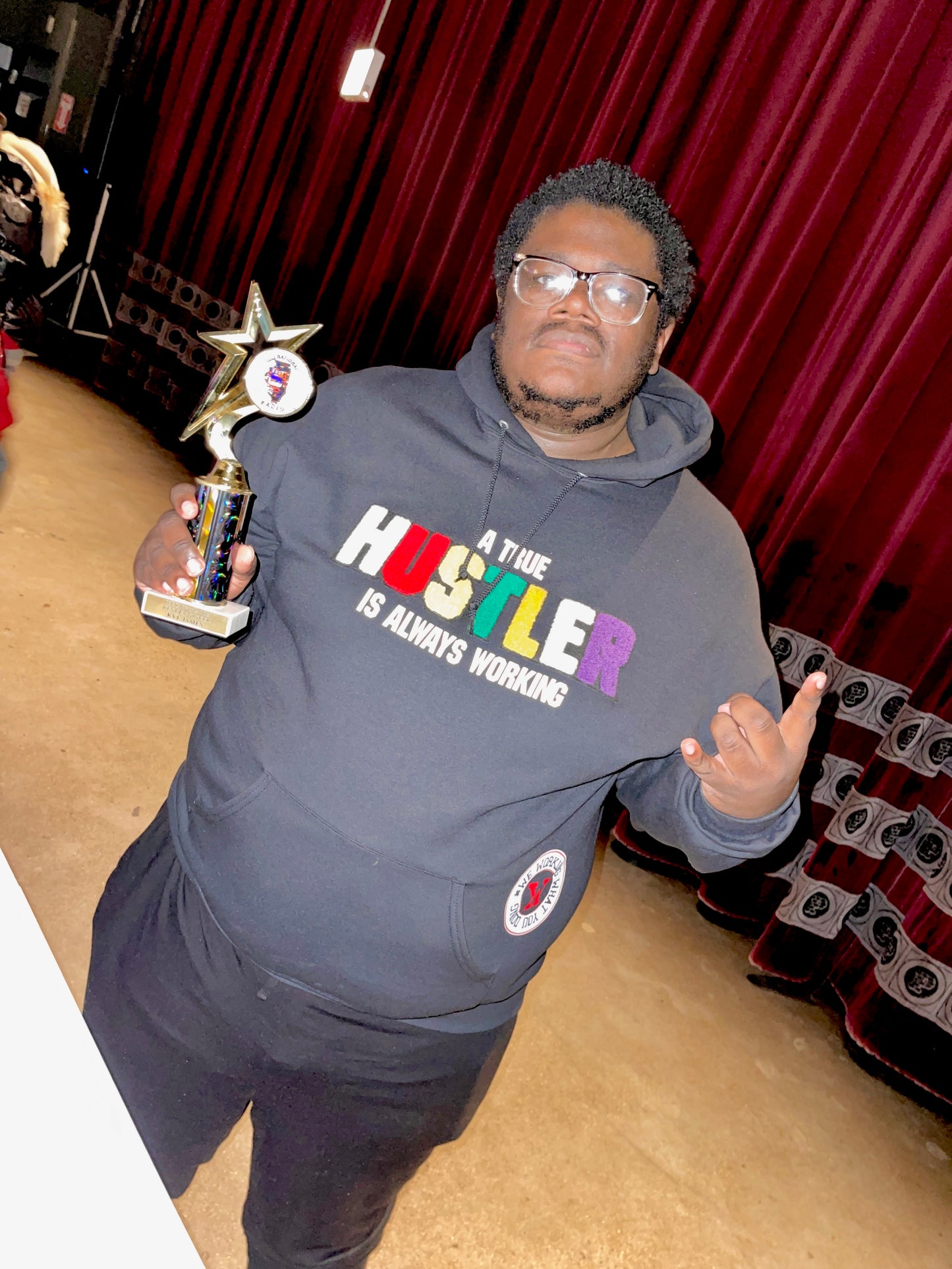 "True Hustler" Hoody