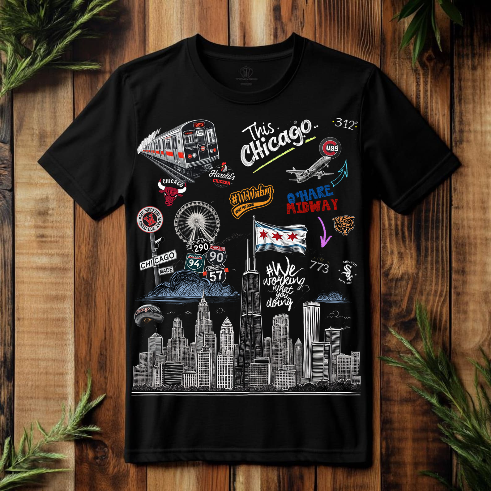 “In The City” Chicago Tee