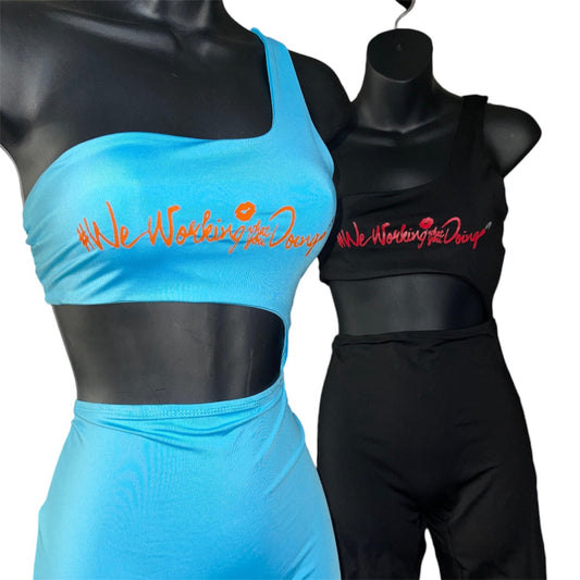 One Shoulder Romper