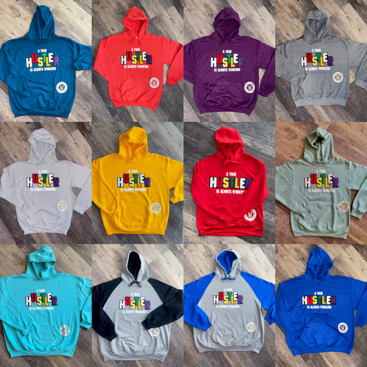 Mystery color "True Hustler" Hoody