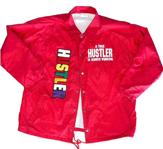 “Hustler” Windbreaker Red